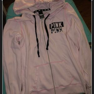 Pink jacket size large